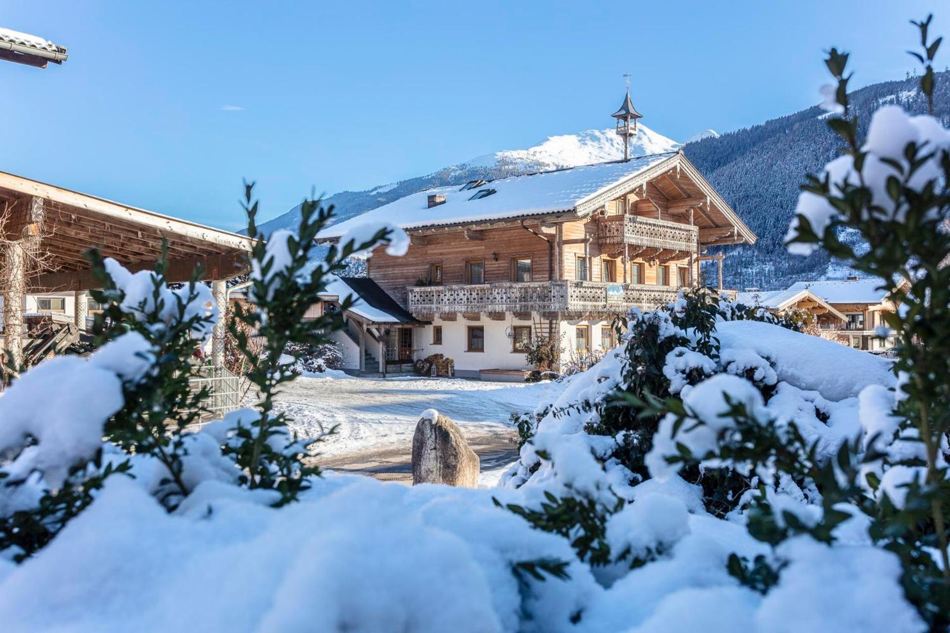 Ferienwohnungen Am Biobauernhof Lahner Bramberg am Wildkogel Exterior foto